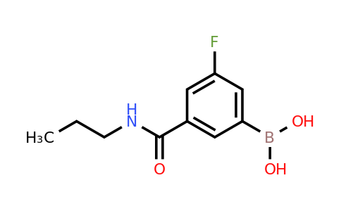 CAS 874219-37-1 | (3-Fluoro-5-(propylcarbamoyl)phenyl)boronic acid