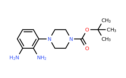 CAS 874279-78-4 | tert-Butyl 4-(2,3-diaminophenyl)piperazine-1-carboxylate
