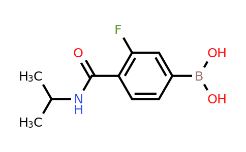 CAS 874289-16-4 | (3-Fluoro-4-(isopropylcarbamoyl)phenyl)boronic acid