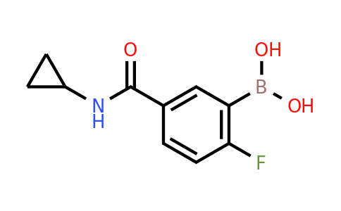 CAS 874289-54-0 | (5-(Cyclopropylcarbamoyl)-2-fluorophenyl)boronic acid
