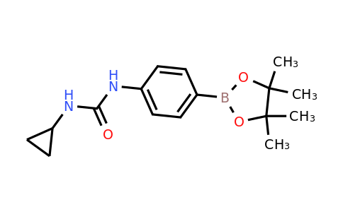 CAS 874297-79-7 | 1-cyclopropyl-3-(4-(4,4,5,5-tetramethyl-1,3,2-dioxaborolan-2-yl)phenyl)urea