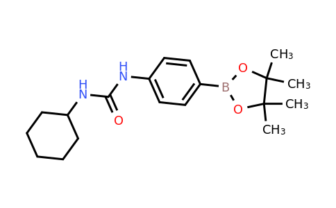 CAS 874297-81-1 | 1-cyclohexyl-3-(4-(4,4,5,5-tetramethyl-1,3,2-dioxaborolan-2-yl)phenyl)urea