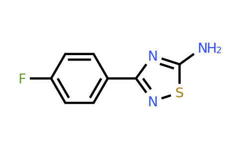 CAS 874356-96-4 | 3-(4-Fluorophenyl)-1,2,4-thiadiazol-5-amine