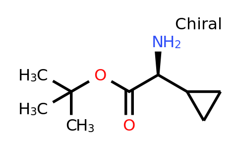 CAS 874440-05-8 | (S)-tert-Butyl 2-amino-2-cyclopropylacetate