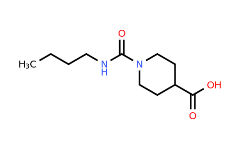 CAS 874455-64-8 | 1-(Butylcarbamoyl)piperidine-4-carboxylic acid