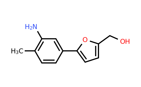 CAS 874468-52-7 | (5-(3-Amino-4-methylphenyl)furan-2-yl)methanol