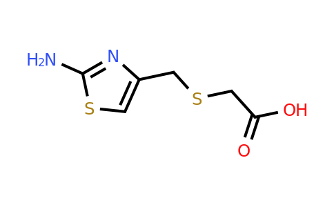 CAS 874508-46-0 | 2-{[(2-amino-1,3-thiazol-4-yl)methyl]sulfanyl}acetic acid