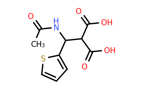 2-(Acetamido(thiophen-2-yl)methyl)malonic acid