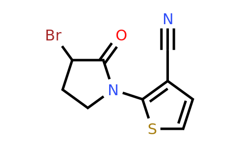 CAS 874593-96-1 | 2-(3-bromo-2-oxopyrrolidin-1-yl)thiophene-3-carbonitrile
