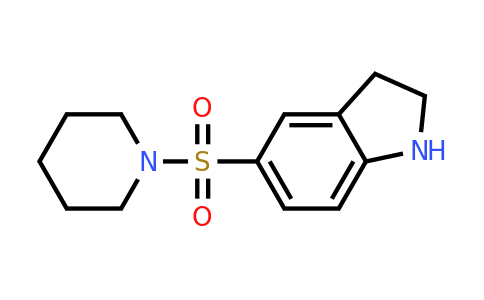 CAS 874593-99-4 | 5-(Piperidin-1-ylsulfonyl)indoline