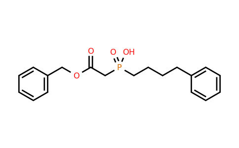 CAS 87460-09-1 | (2-(Benzyloxy)-2-oxoethyl)(4-phenylbutyl)phosphinic acid