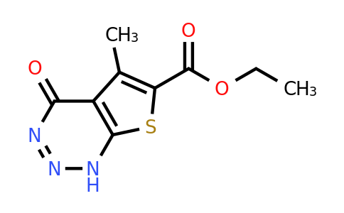 CAS 874623-34-4 | ethyl 5-methyl-4-oxo-1H,4H-thieno[2,3-d][1,2,3]triazine-6-carboxylate