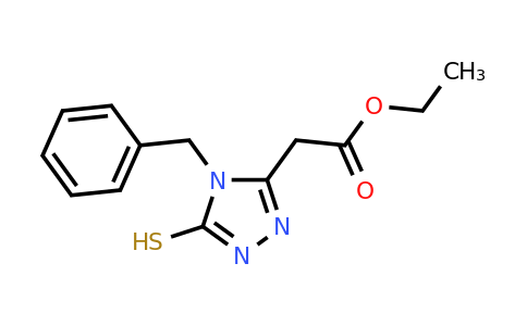 CAS 874754-19-5 | ethyl 2-(4-benzyl-5-sulfanyl-4H-1,2,4-triazol-3-yl)acetate