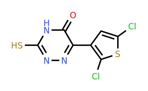 CAS 874754-25-3 | 6-(2,5-dichlorothiophen-3-yl)-3-sulfanyl-4,5-dihydro-1,2,4-triazin-5-one