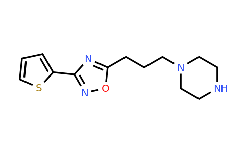 CAS 874754-27-5 | 1-{3-[3-(thiophen-2-yl)-1,2,4-oxadiazol-5-yl]propyl}piperazine