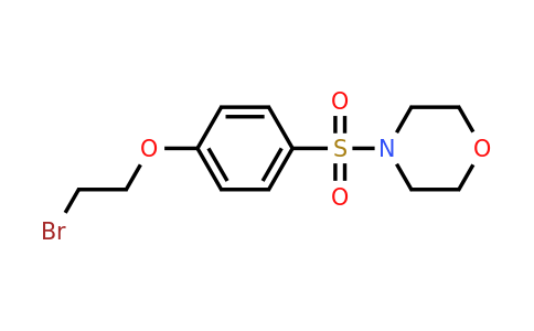 CAS 874754-28-6 | 4-[4-(2-bromoethoxy)benzenesulfonyl]morpholine