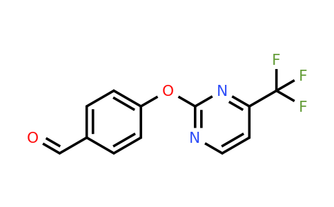 CAS 874782-05-5 | 4-((4-(Trifluoromethyl)pyrimidin-2-yl)oxy)benzaldehyde