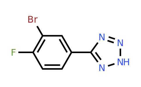 CAS 874784-10-8 | 5-(3-Bromo-4-fluoro-phenyl)-2H-tetrazole