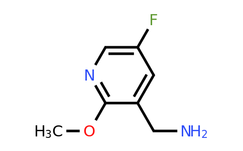 CAS 874823-00-4 | (5-Fluoro-2-methoxypyridin-3-YL)methanamine