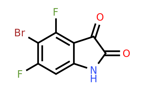 CAS 874830-74-7 | 5-Bromo-4,6-difluoroindoline-2,3-dione