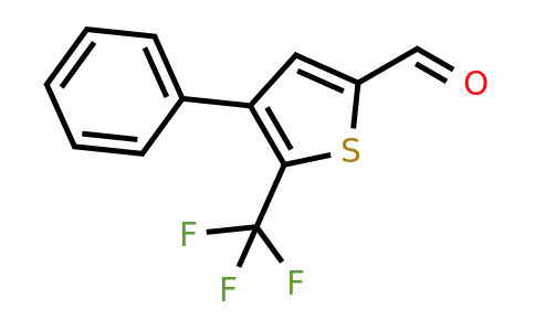CAS 874832-11-8 | 4-Phenyl-5-(trifluoromethyl)thiophene-2-carboxaldehyde