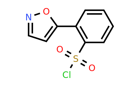 CAS 87488-64-0 | 2-(1,2-oxazol-5-yl)benzene-1-sulfonyl chloride
