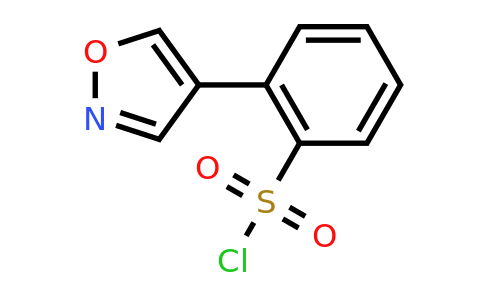 CAS 87488-71-9 | 2-(1,2-oxazol-4-yl)benzene-1-sulfonyl chloride
