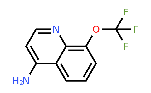 CAS 874880-24-7 | 8-(Trifluoromethoxy)quinolin-4-amine