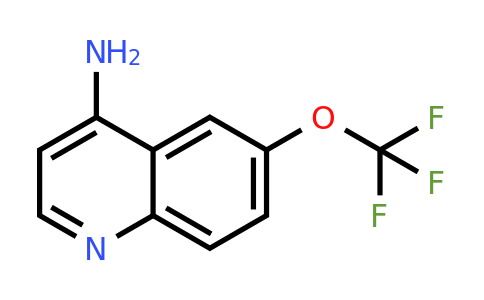 CAS 874880-25-8 | 6-(Trifluoromethoxy)quinolin-4-amine