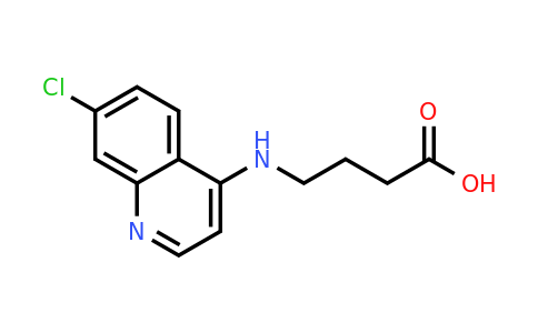 CAS 874918-61-3 | 4-[(7-Chloroquinolin-4-yl)amino]butanoic acid