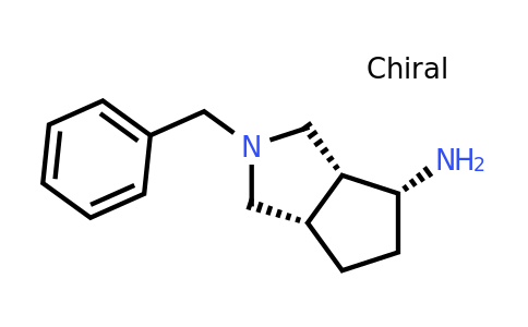 CAS 874949-32-3 | (3AR,4R,6aS)-2-benzyloctahydrocyclopenta[c]pyrrol-4-amine