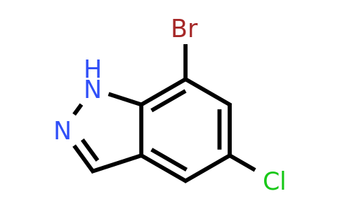 CAS 875305-86-5 | 7-bromo-5-chloro-1H-indazole