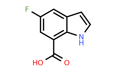 CAS 875305-87-6 | 5-fluoro-1H-indole-7-carboxylic acid