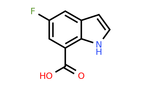5-fluoro-1H-indole-7-carboxylic acid