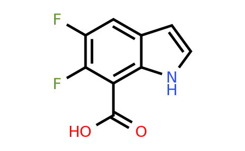 CAS 875305-88-7 | 5,6-difluoro-1H-indole-7-carboxylic acid