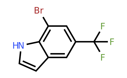 CAS 875306-23-3 | 7-bromo-5-(trifluoromethyl)-1H-indole