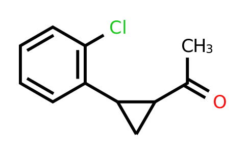 CAS 875325-69-2 | 1-[2-(2-Chlorophenyl)cyclopropyl]ethan-1-one