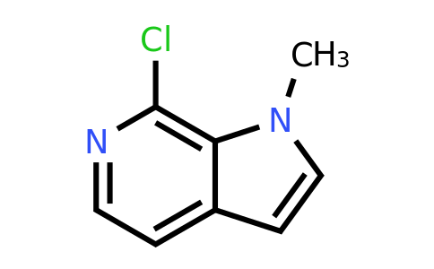 CAS 875340-57-1 | 1H-Pyrrolo[2,3-c]pyridine, 7-chloro-1-methyl-