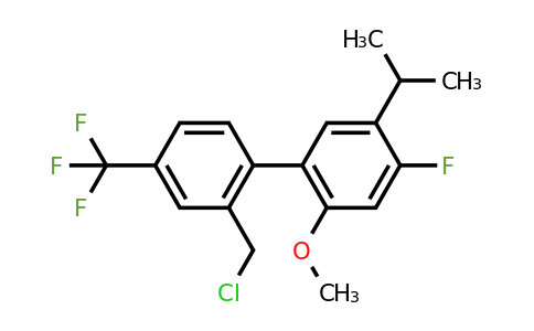 CAS 875551-28-3 | 2'-Chloromethyl-4-fluoro-5-isopropyl-2-methoxy-4'-trifluoromethylbiphenyl