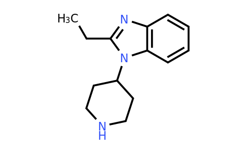 CAS 875664-91-8 | 2-ethyl-1-(piperidin-4-yl)-1H-1,3-benzodiazole