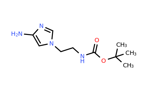 CAS 875798-38-2 | Tert-butyl 2-(4-amino-1H-imidazol-1-YL)ethylcarbamate
