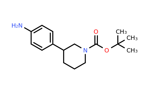 CAS 875798-79-1 | tert-butyl 3-(4-aminophenyl)piperidine-1-carboxylate