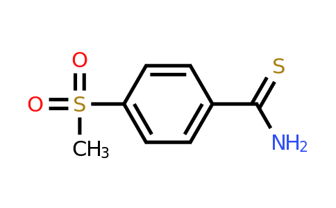 CAS 875841-36-4 | 4-Methanesulfonylbenzene-1-carbothioamide