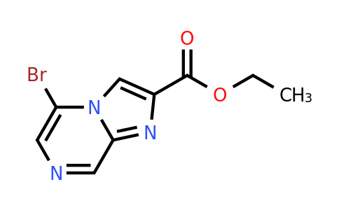 CAS 87597-27-1 | ethyl 5-bromoimidazo[1,2-a]pyrazine-2-carboxylate