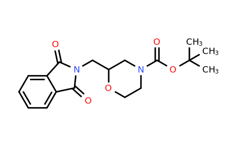 CAS 876147-52-3 | tert-Butyl 2-((1,3-dioxoisoindolin-2-yl)methyl)morpholine-4-carboxylate