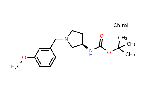 CAS 876161-75-0 | (R)-tert-Butyl (1-(3-methoxybenzyl)pyrrolidin-3-yl)carbamate