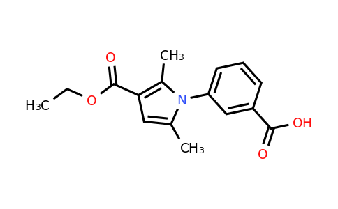 CAS 876294-64-3 | 3-(3-(Ethoxycarbonyl)-2,5-dimethyl-1H-pyrrol-1-yl)benzoic acid