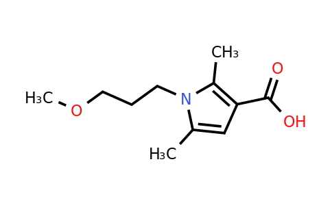 CAS 876294-74-5 | 1-(3-Methoxypropyl)-2,5-dimethyl-1H-pyrrole-3-carboxylic acid