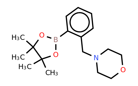 CAS 876316-33-5 | 2-(4-Morpholinomethyl)phenylboronic acid pinacol ester