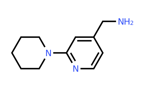 CAS 876316-37-9 | (2-(Piperidin-1-yl)pyridin-4-yl)methanamine